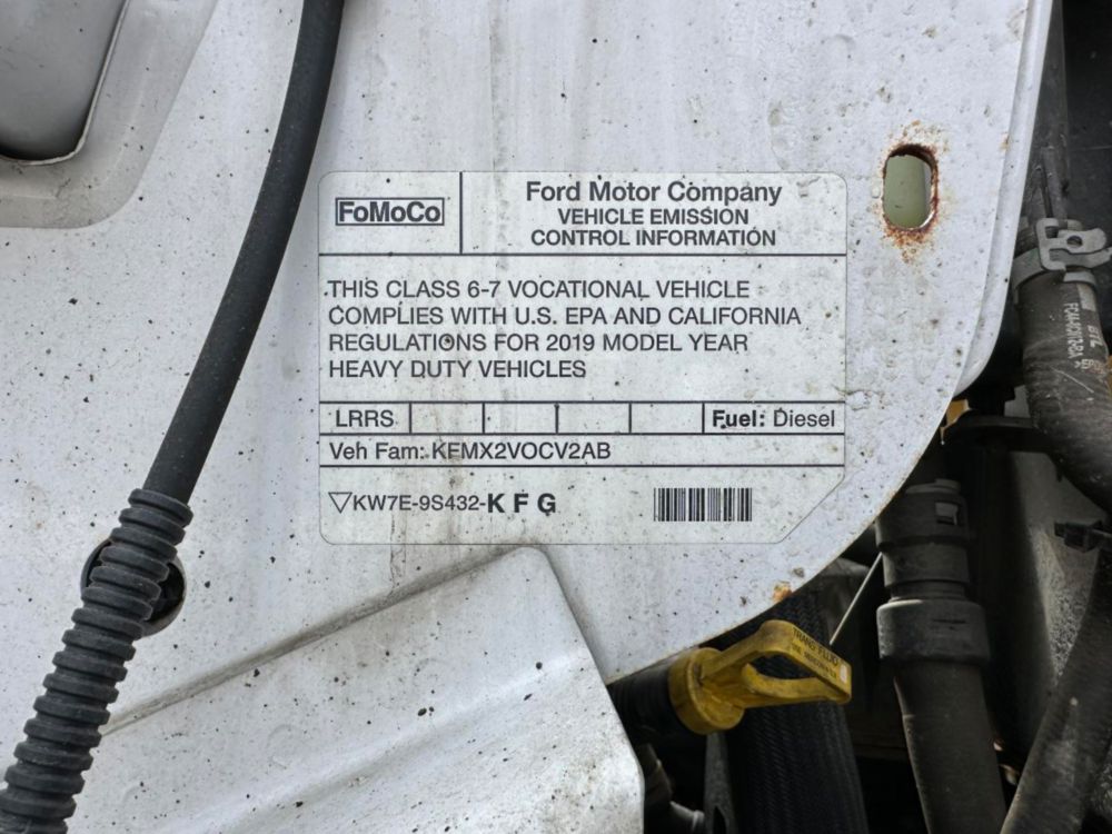  2019 Ford F-750 Diesel 4x2 Versalift VTP-40-NE Cable Placer