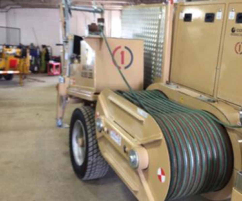 40,500 lbs Underground Puller