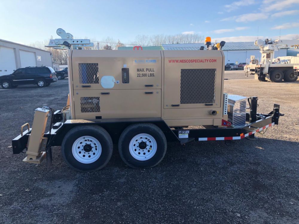 22,000 lbs Underground Puller
