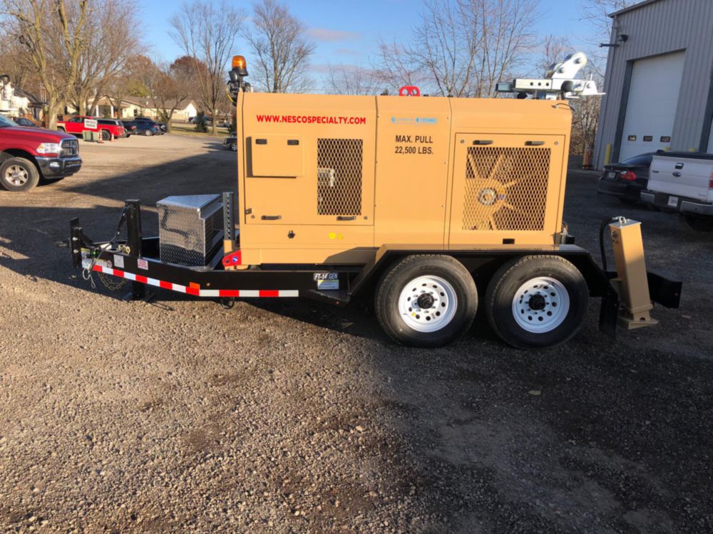 22,000 lbs Underground Puller