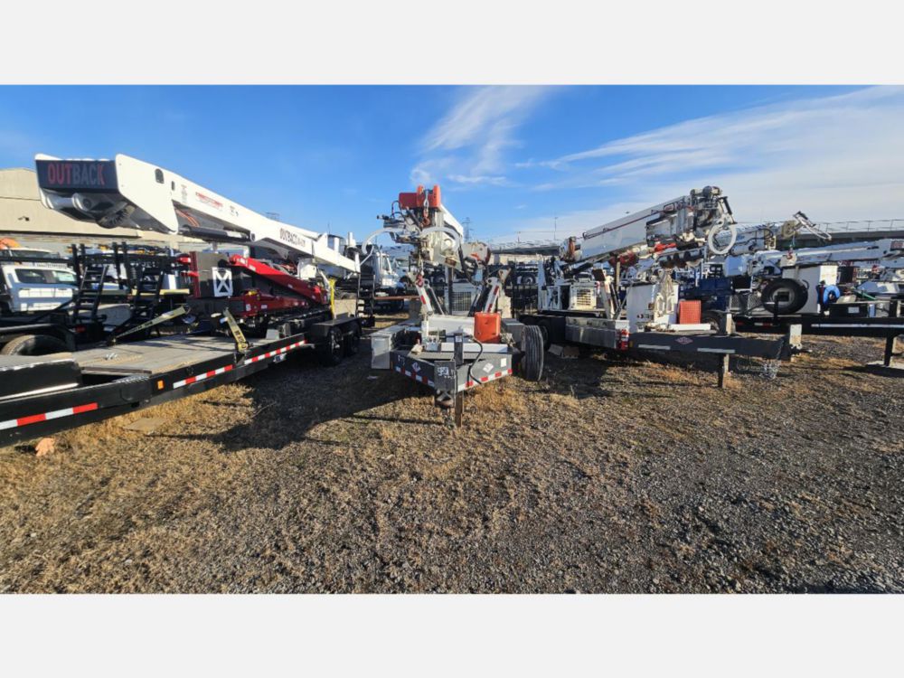 2017 SDP EZ Hauler 55MLP Backyard Mini Derrick With Support Trailer