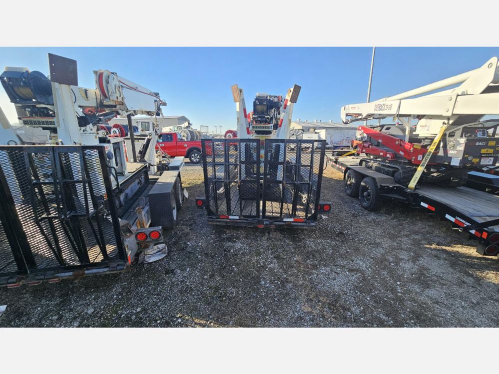 2017 SDP EZ Hauler 55MLP Backyard Mini Derrick With Support Trailer
