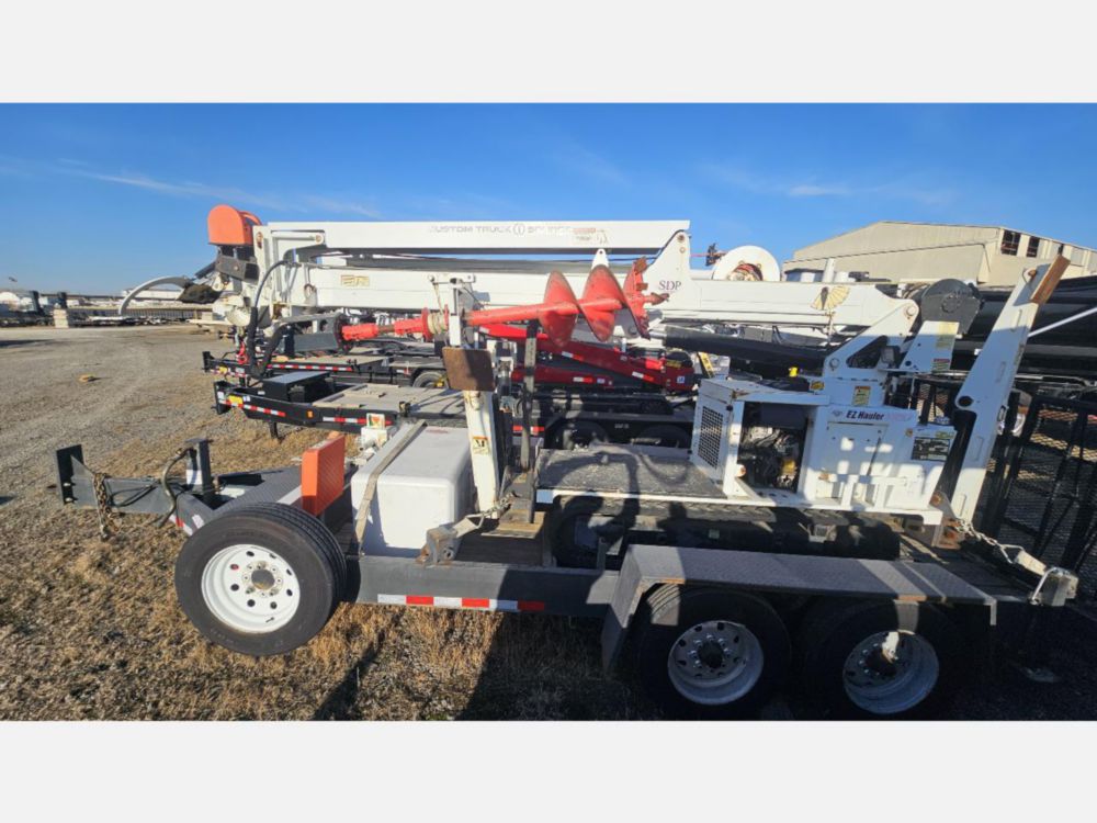 2017 SDP EZ Hauler 55MLP Backyard Mini Derrick With Support Trailer