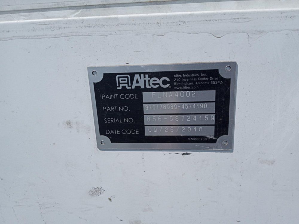 2019 Single Altec AT4LM Bucket Truck
