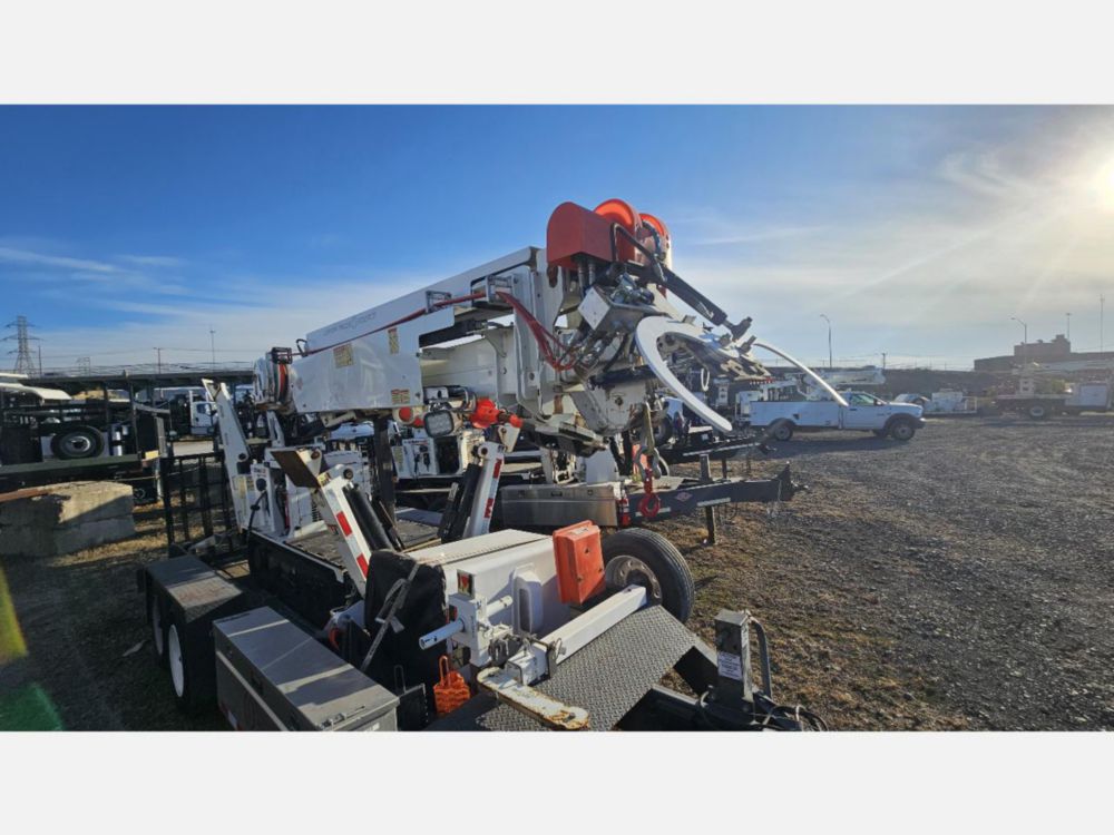 2017 SDP EZ Hauler 55MLP Backyard Mini Derrick With Support Trailer