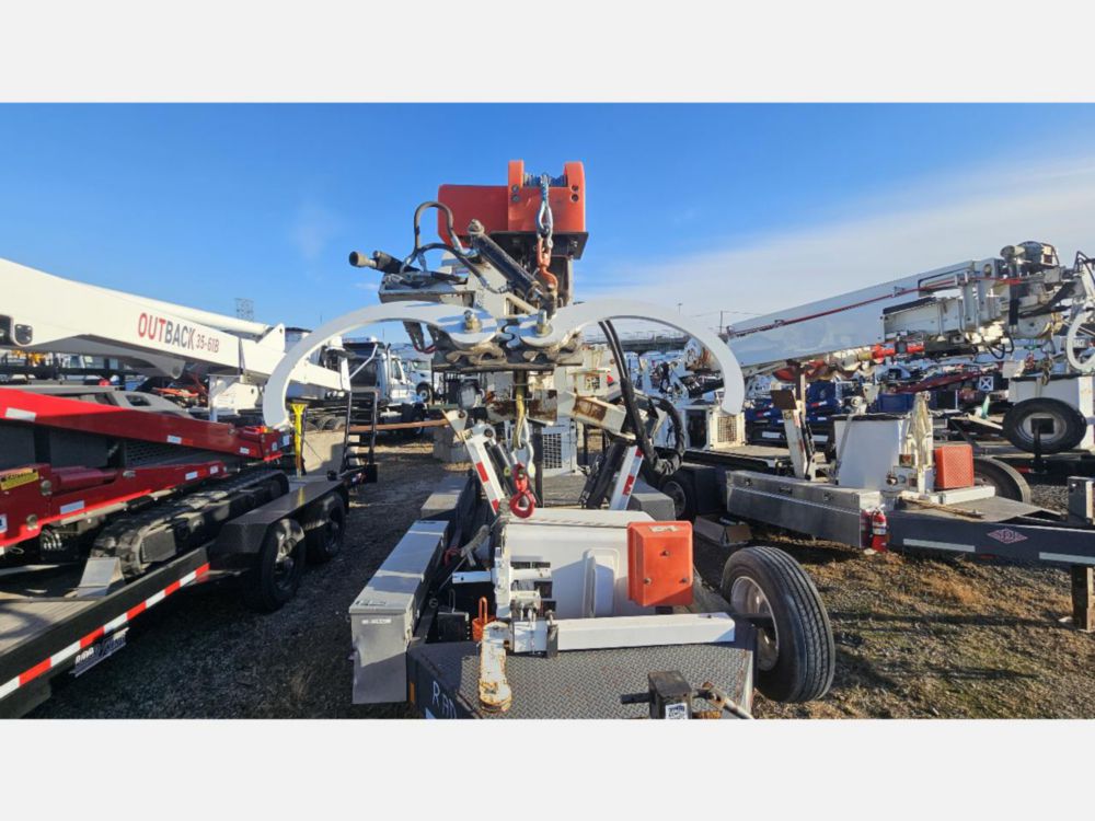 2017 SDP EZ Hauler 55MLP Backyard Mini Derrick With Support Trailer