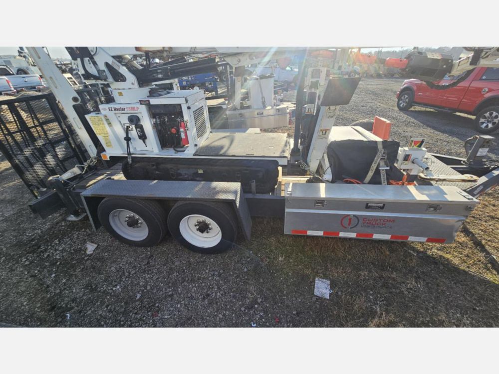 2017 SDP EZ Hauler 55MLP Backyard Mini Derrick With Support Trailer