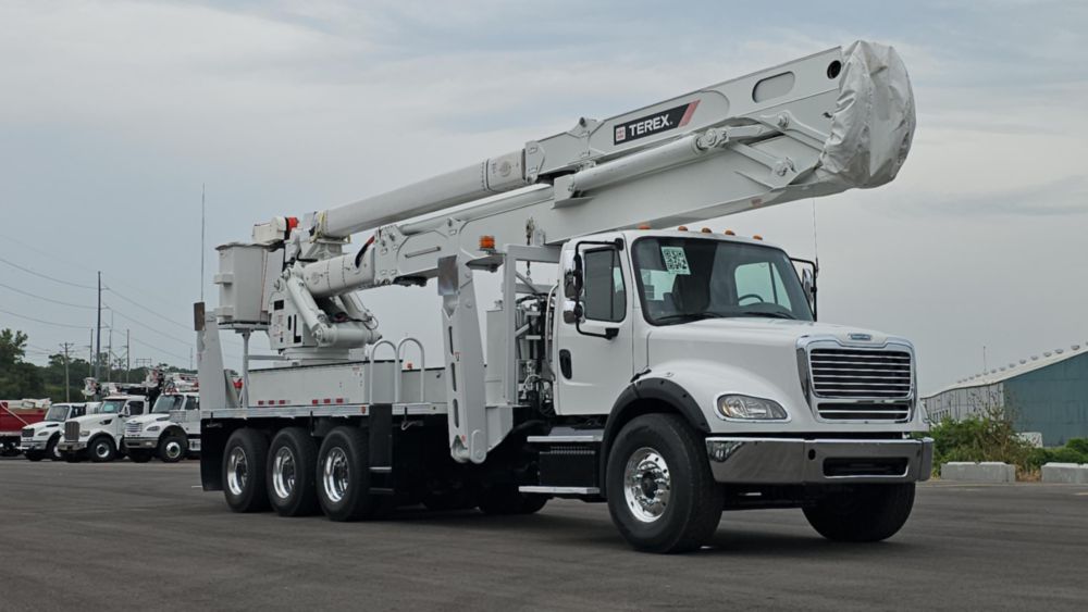 2015 Freightliner M2112 8x6 Terex TM125 Bucket Truck