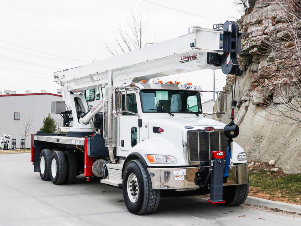 2021 Peterbilt 348 6x4 Load King STINGER 35-127RS Boom Truck