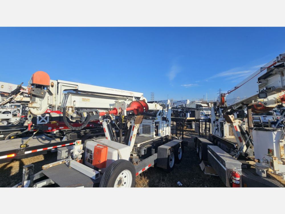 2017 SDP EZ Hauler 55MLP Backyard Mini Derrick With Support Trailer