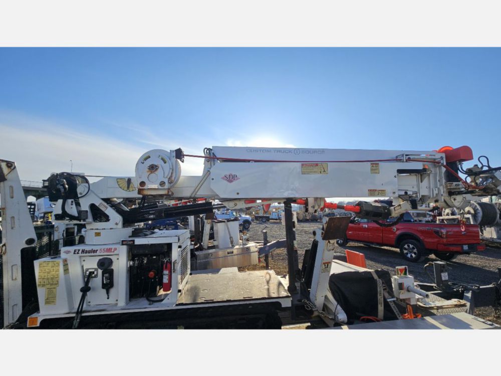 2017 SDP EZ Hauler 55MLP Backyard Mini Derrick With Support Trailer