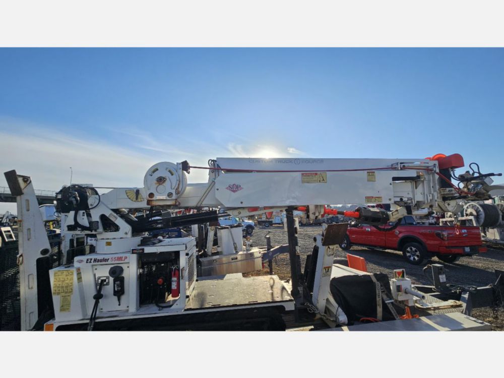2017 SDP EZ Hauler 55MLP Backyard Mini Derrick With Support Trailer