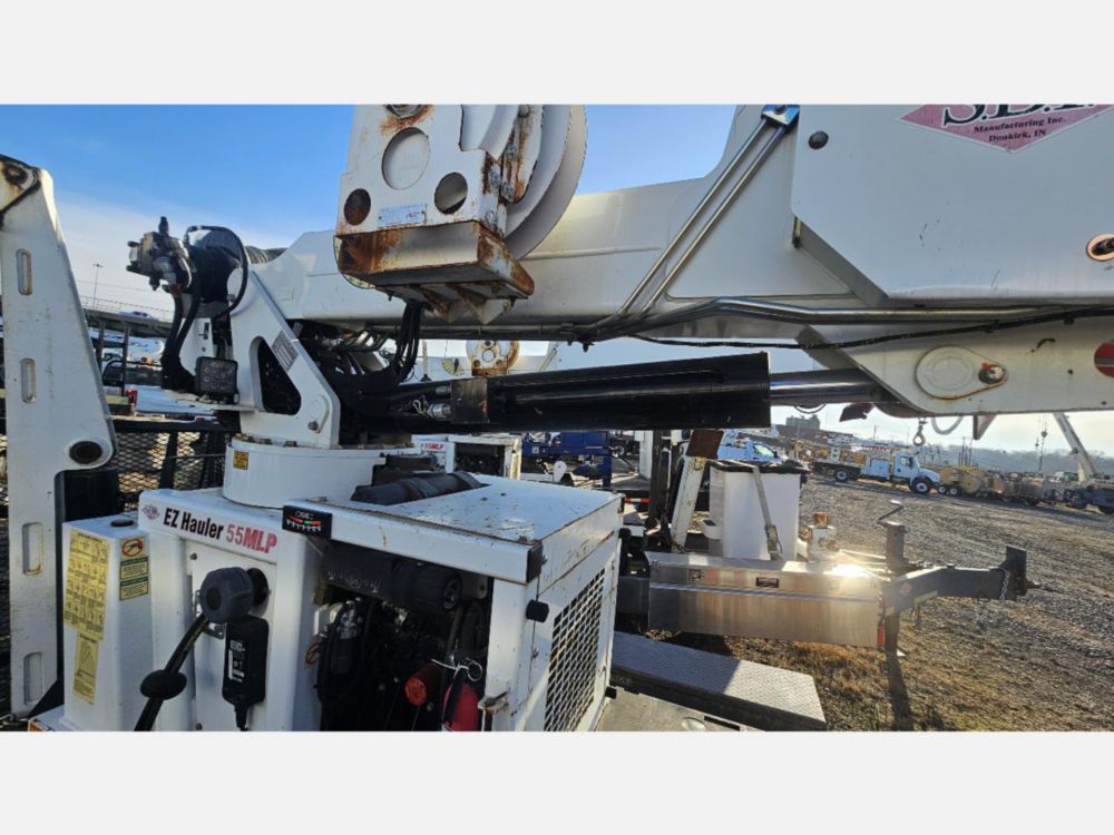 2017 SDP EZ Hauler 55MLP Backyard Mini Derrick With Support Trailer