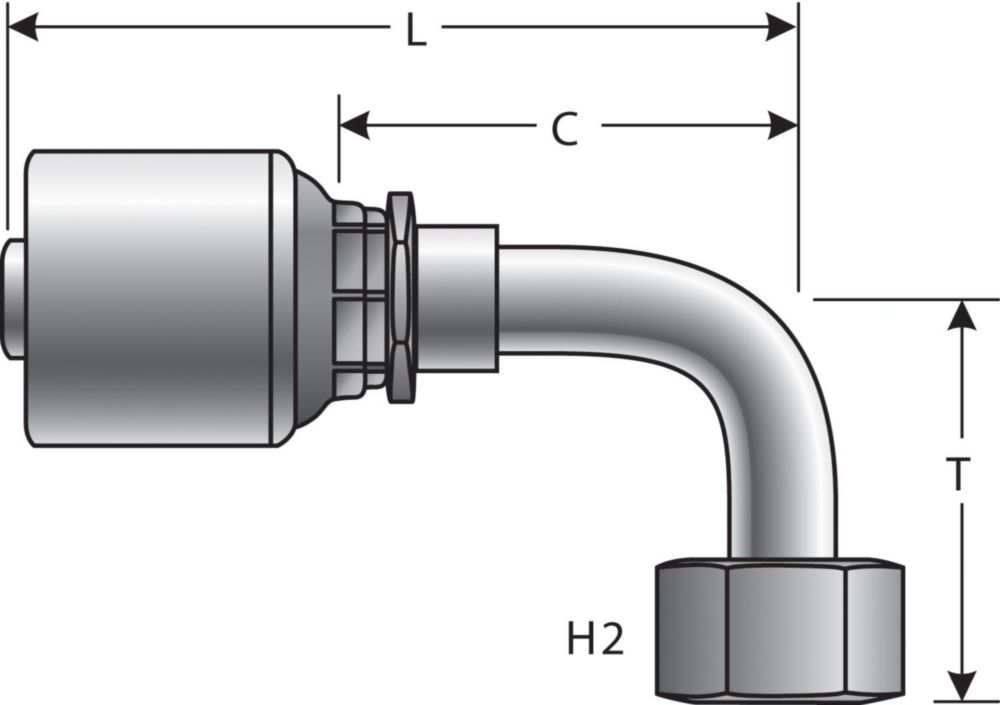 Coupling MegaCrimp™ 0.252