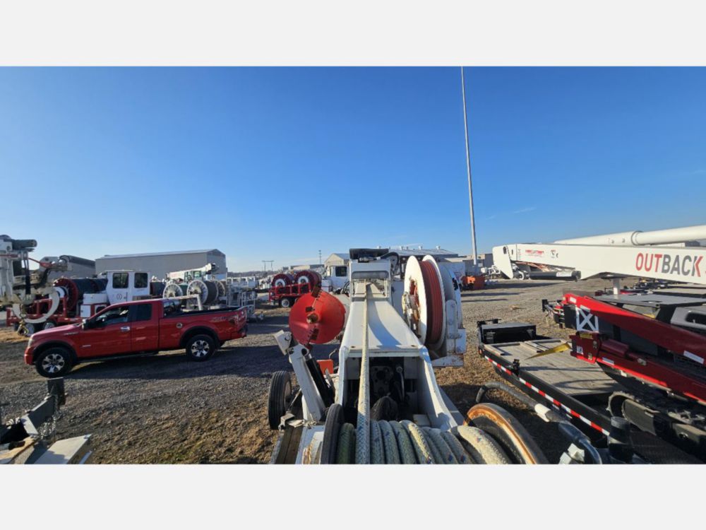 2017 SDP EZ Hauler 55MLP Backyard Mini Derrick With Support Trailer