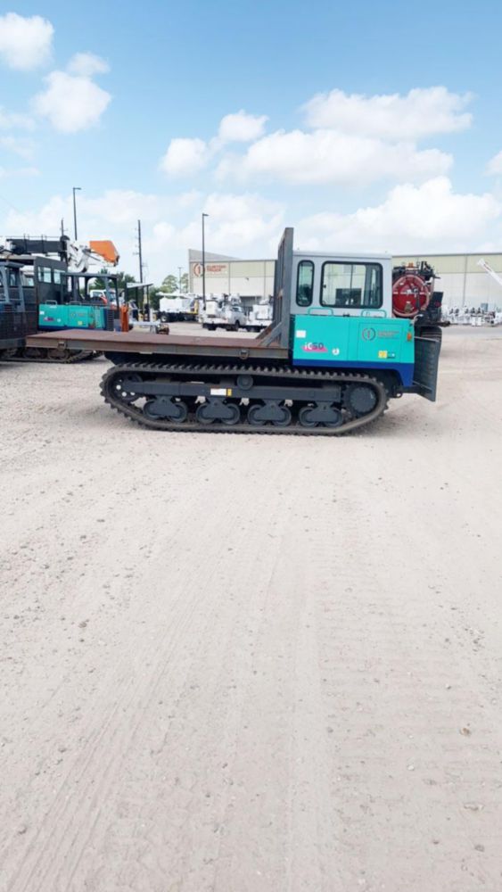 2018 IHI IC50 Crawler Carrier With Dumping Flatbed