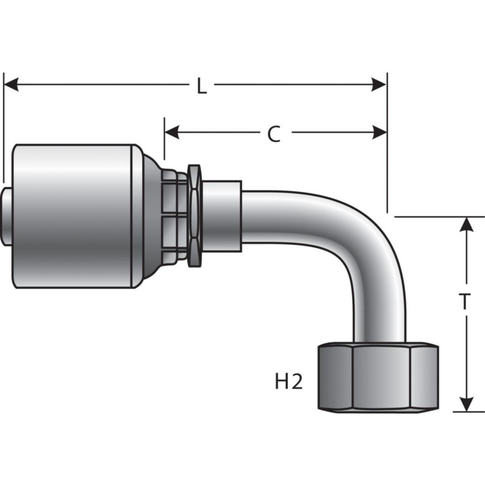 Coupling MegaCrimp™ 0.252