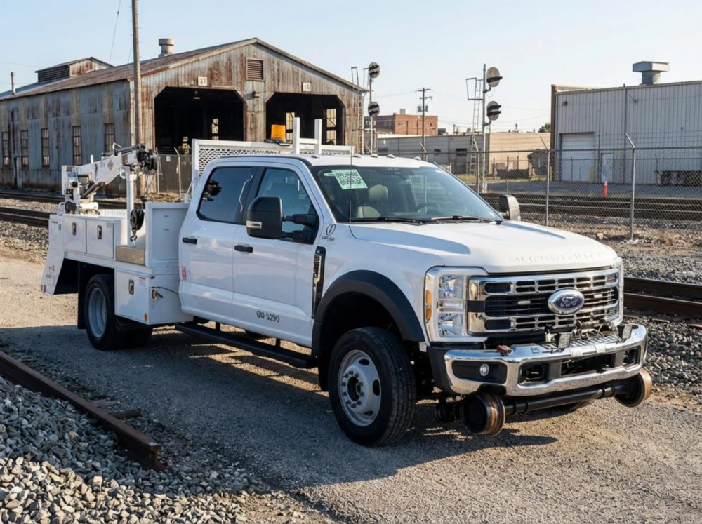 2024 Ford F550 4x4 IMT 1015 Hi-Rail Section Truck