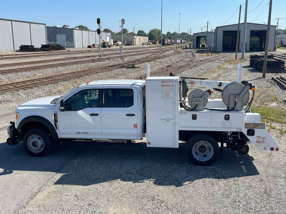 2024 Ford F550 4x4 IMT 1015 Hi-Rail Section Truck