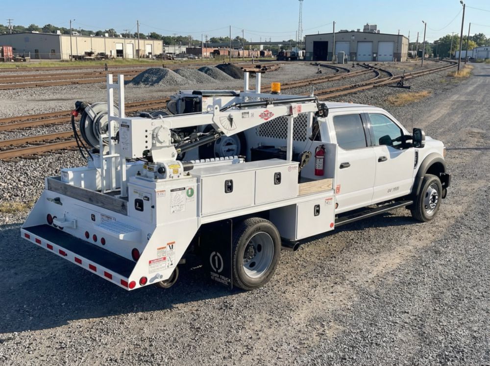 2024 Ford F550 4x4 IMT 1015 Hi-Rail Section Truck