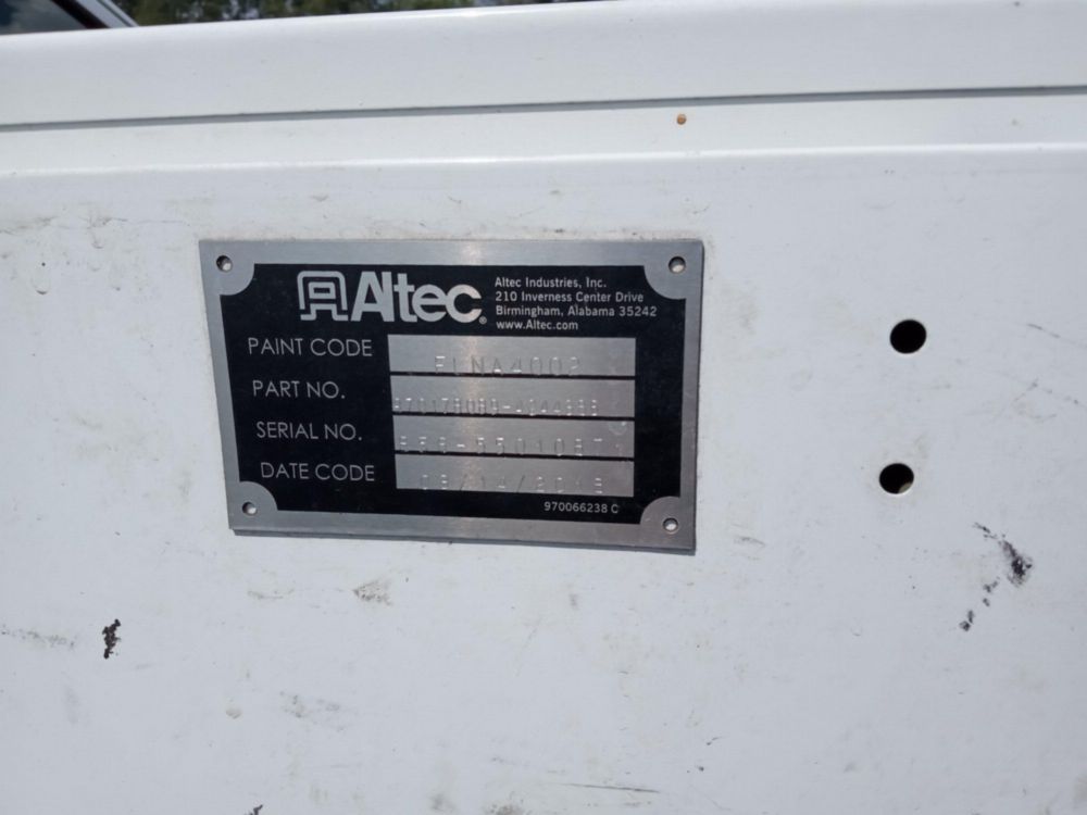 2018 Single Altec AT4LM Bucket Truck