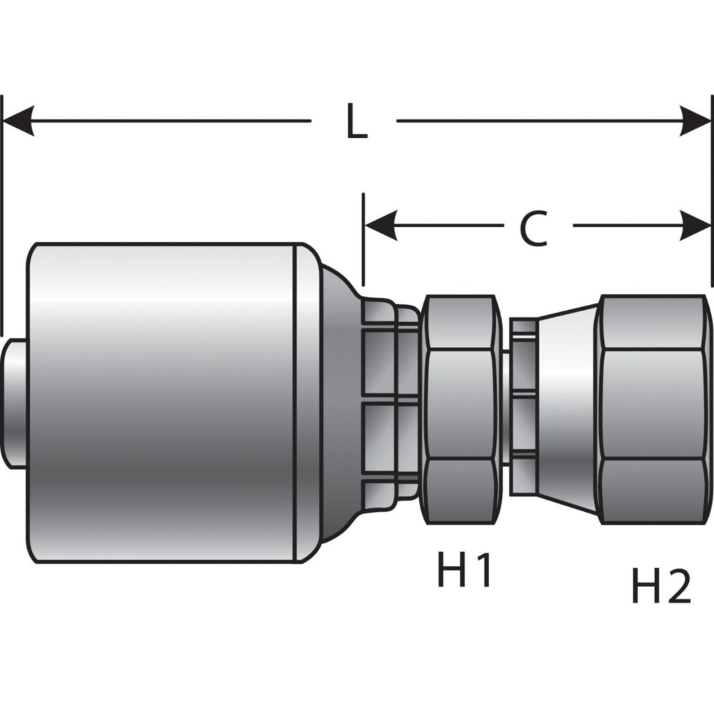 Coupling MegaCrimp™ 0.252