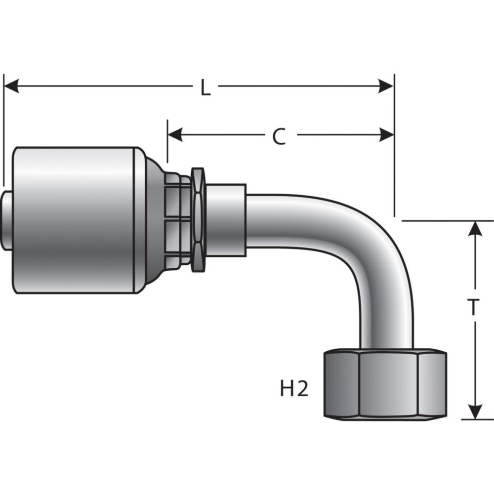 Coupling MegaCrimp™ 0.252
