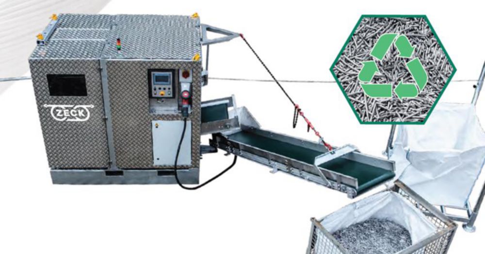 Skid Mounted Conductor Recycler