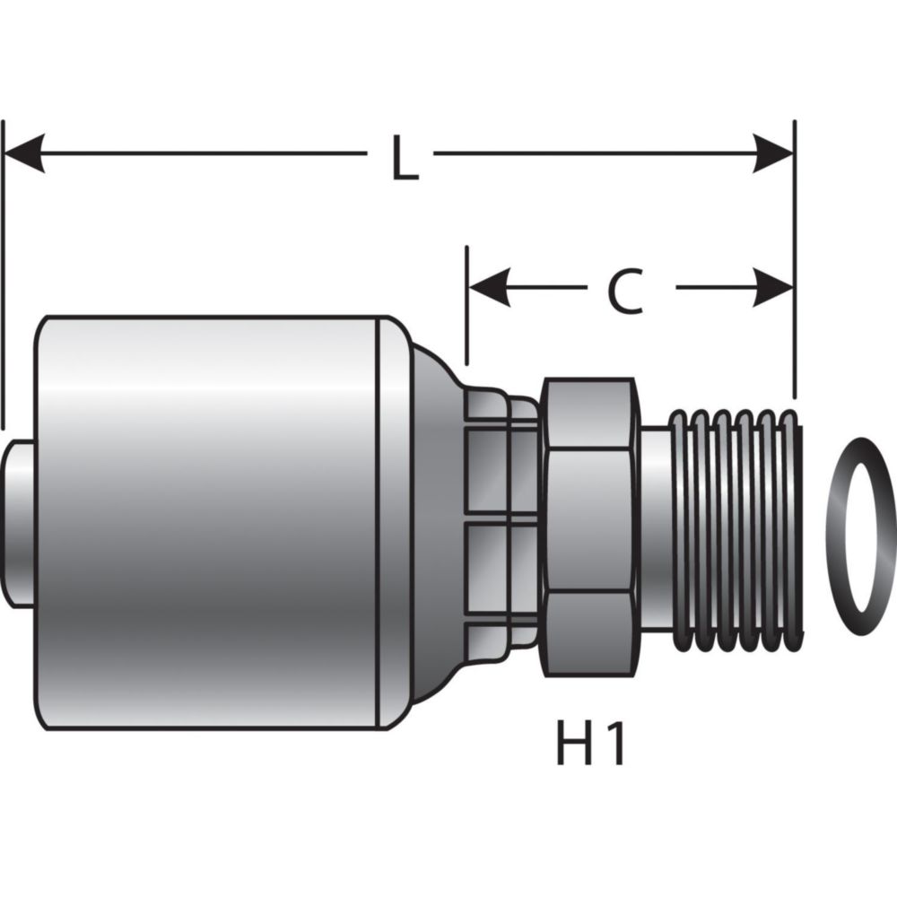 Coupling MegaCrimp™ 0.252