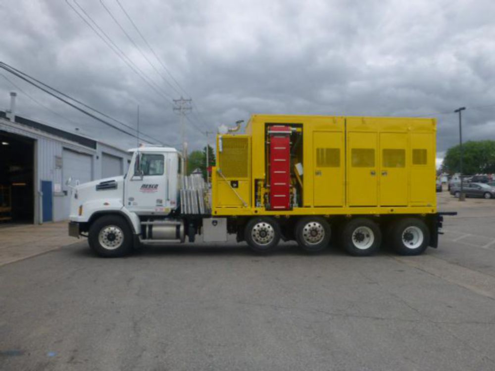 Truck Mounted Conductor Recycler