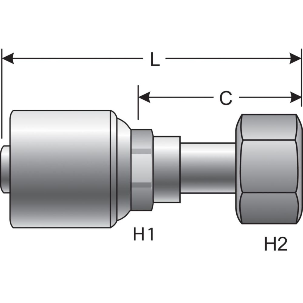 Coupling MegaCrimp™ 0.252