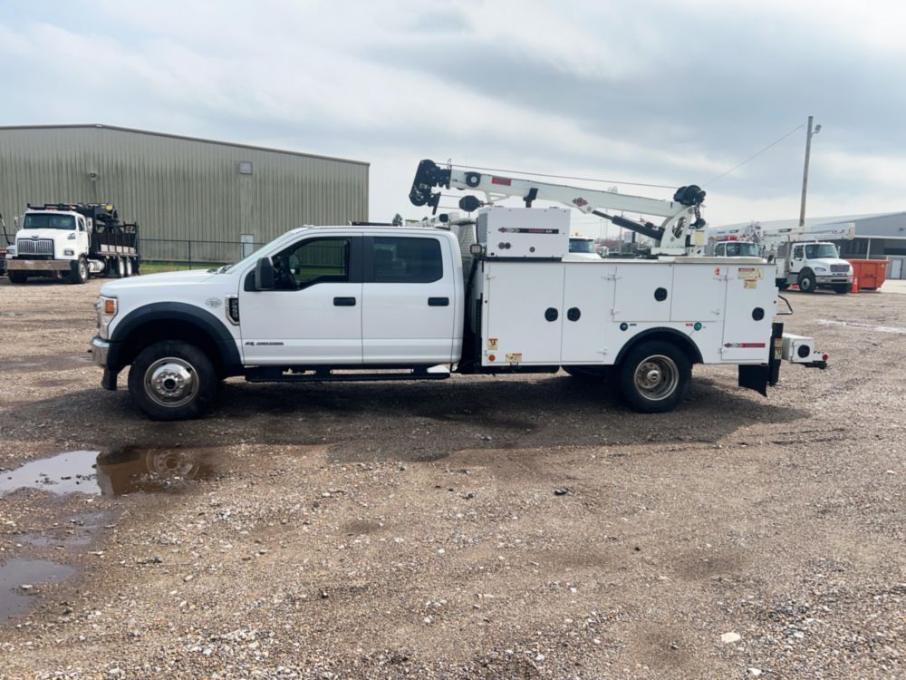 2021 Ford F-500 4x4 IMT DOM1S3 Service Truck With Crane