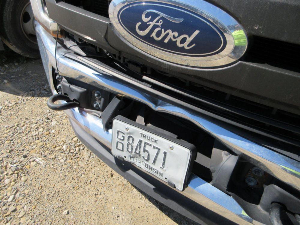 2019 Ford F-550 Diesel 4x4 Crew Cab Flatbed Truck