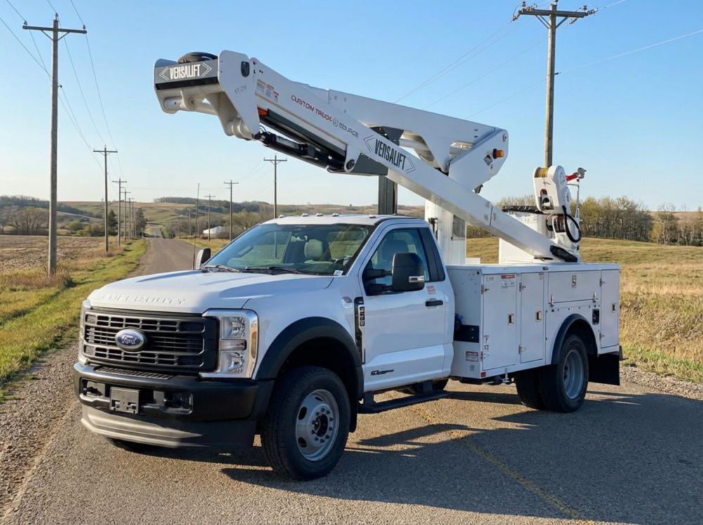 2024 Ford F600 4x4 Versalift VST-52-MHI Bucket Truck