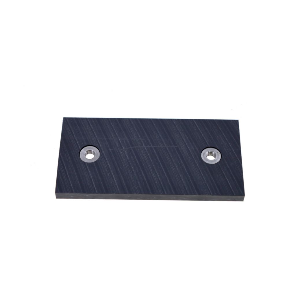 WEAR PAD .38X6X3 HEX NYLATRON