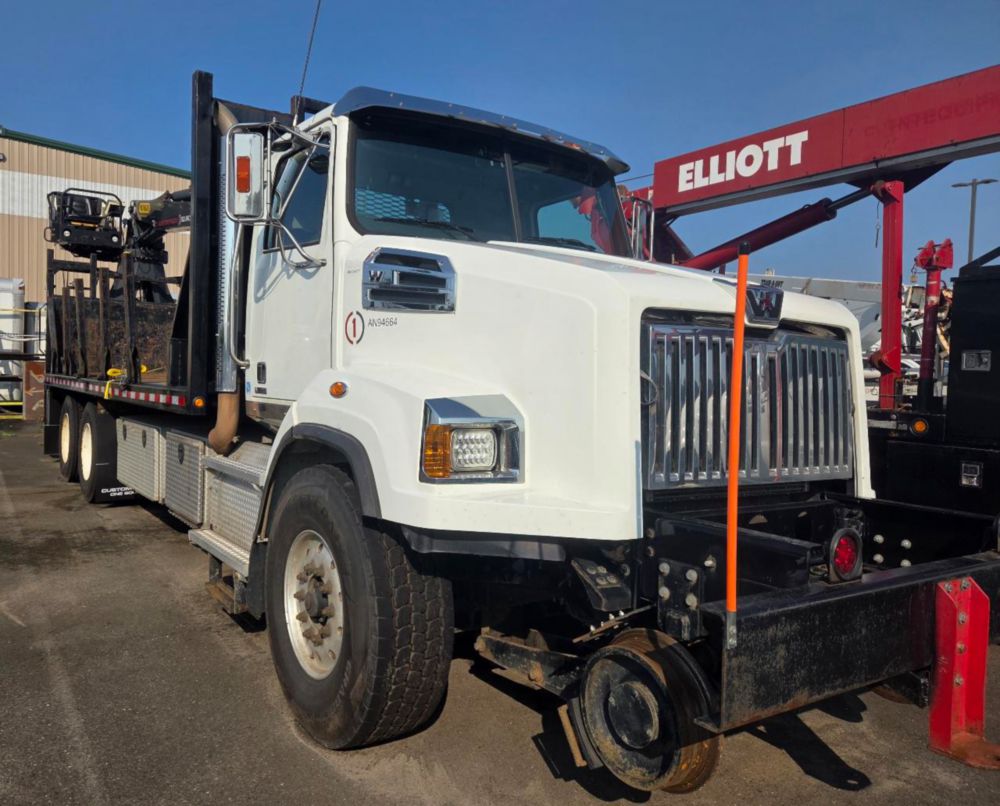 2019 WESTERN STAR 4700 6x4 Palfinger EPSILON M13A80 Hi-Rail Grapple Truck