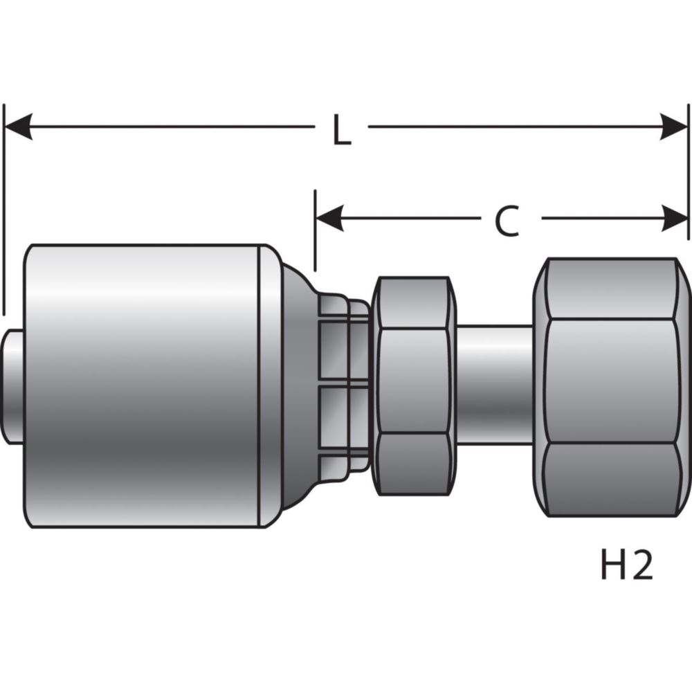 Coupling MegaCrimp™ 0.374