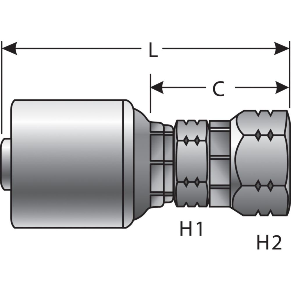 Coupling MegaCrimp™ 0.252