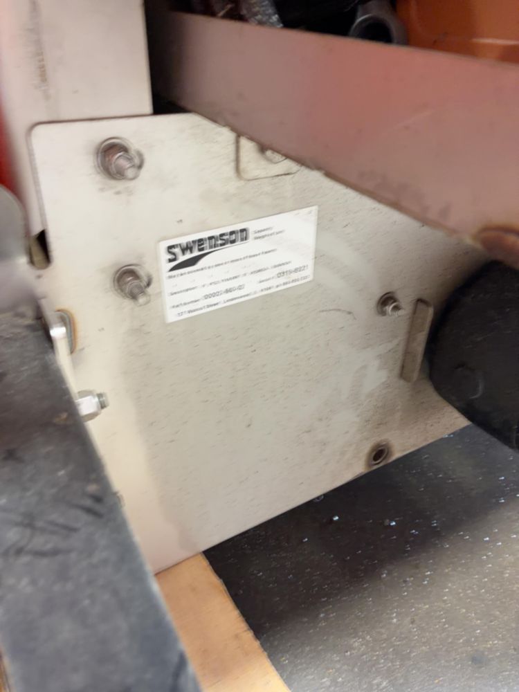 New Swenson V-Box Salt Spreader