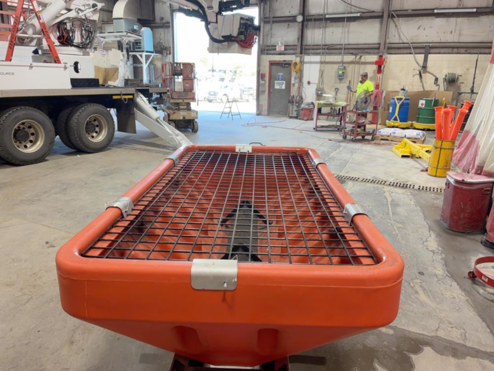 New Swenson V-Box Salt Spreader