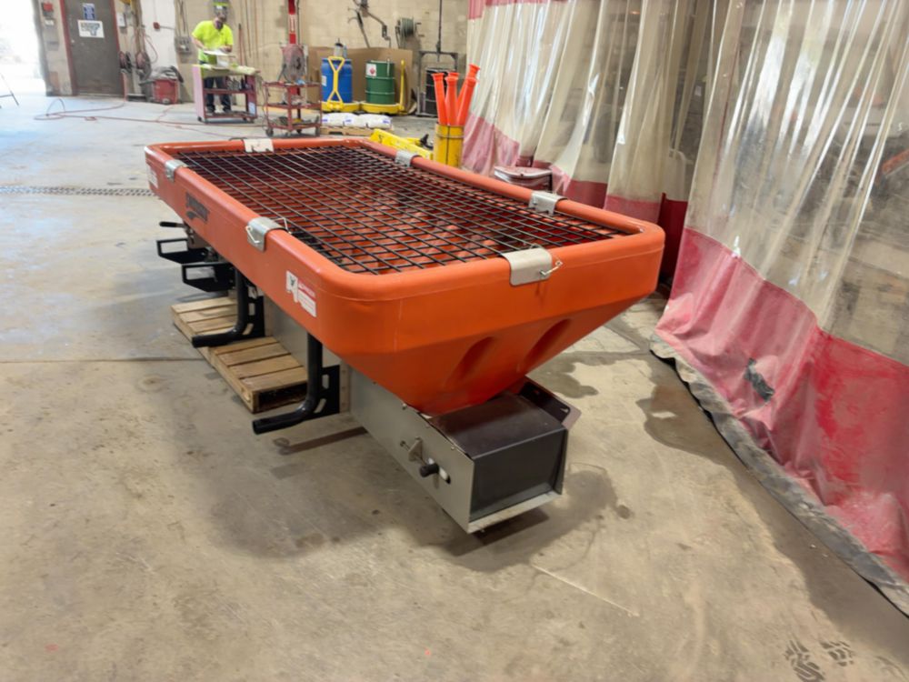 New Swenson V-Box Salt Spreader