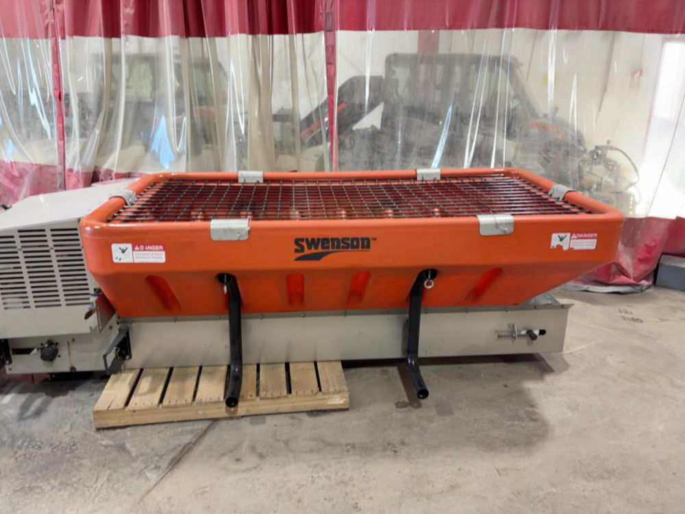 New Swenson V-Box Salt Spreader