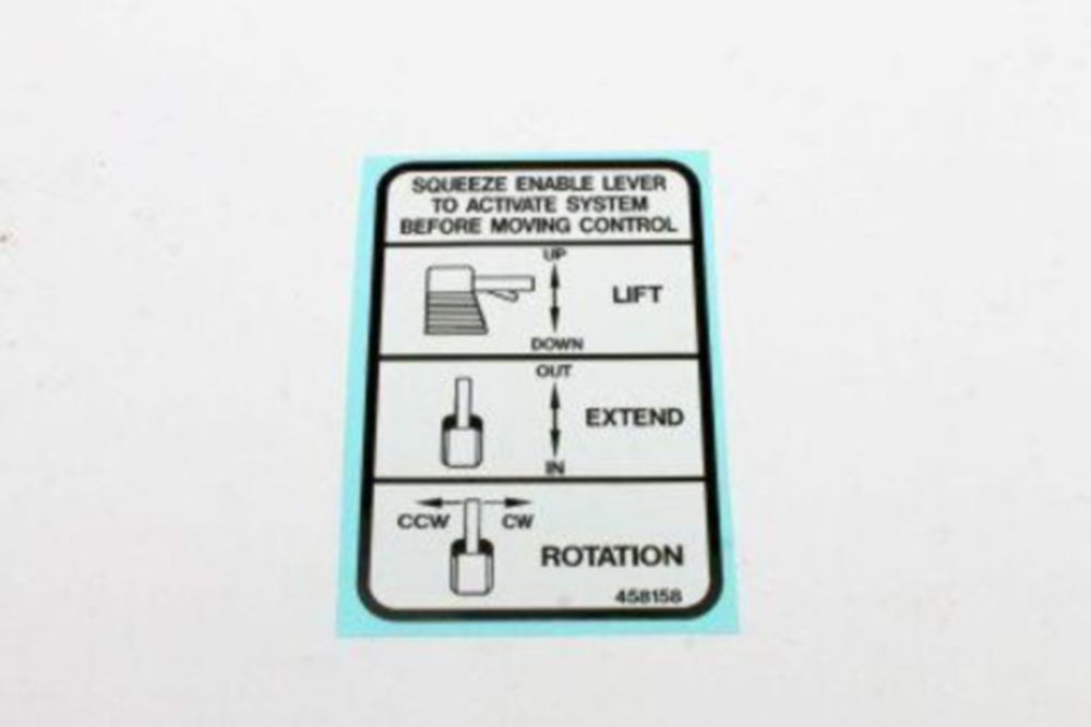 DECAL PTE SS CONTROL
