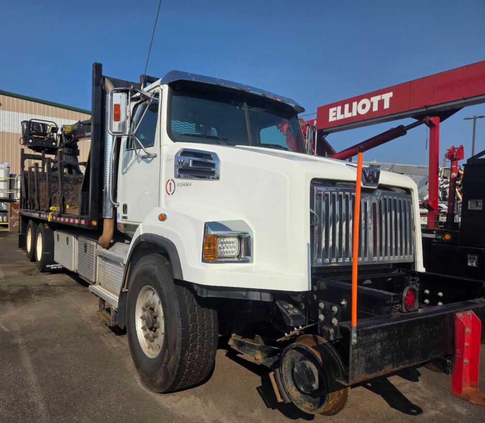 2019 WESTERN STAR 4700 6x4 Palfinger EPSILON M13A80 Hi-Rail Grapple Truck