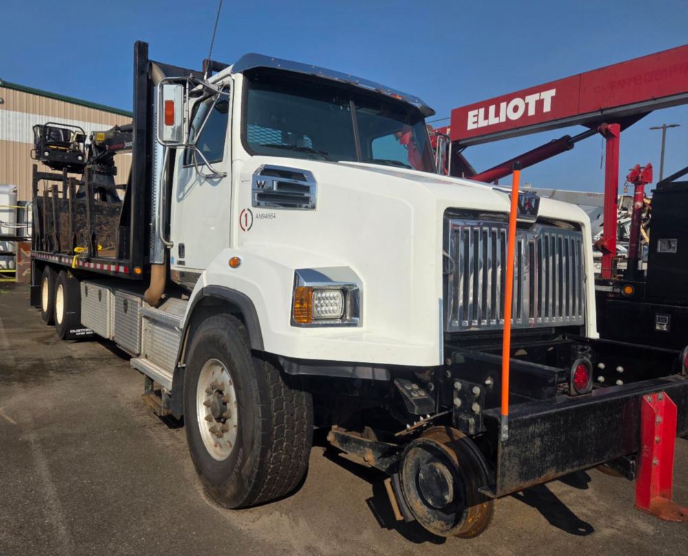 2019 WESTERN STAR 4700 6x4 Palfinger EPSILON M13A80 Hi-Rail Grapple Truck