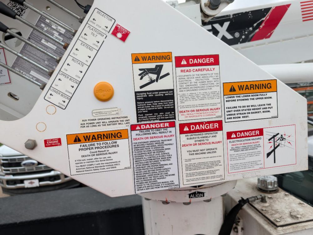 2020 Ford F-550 4x4 Terex LT-40 Bucket Truck