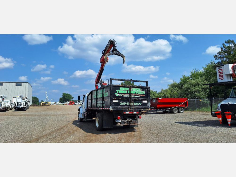 2022 Freightliner M2 Diesel 4x2 Fassi F-115 Grapple Truck