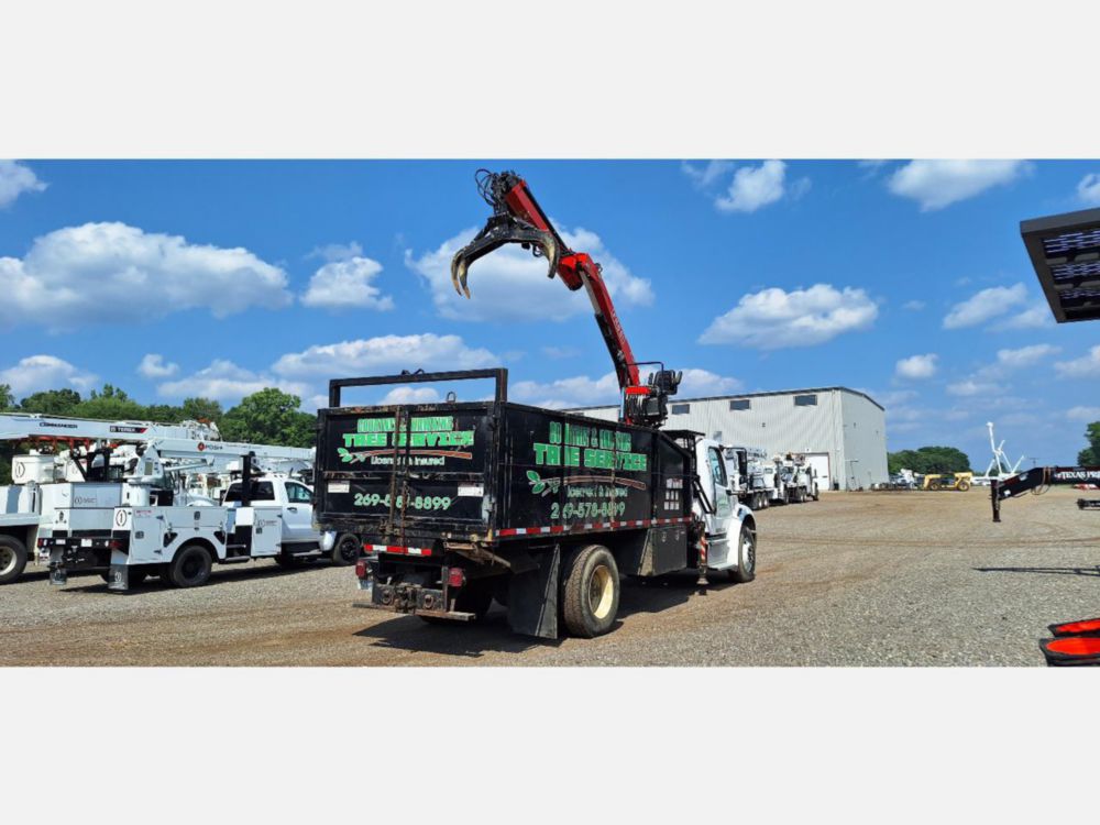 2022 Freightliner M2 Diesel 4x2 Fassi F-115 Grapple Truck