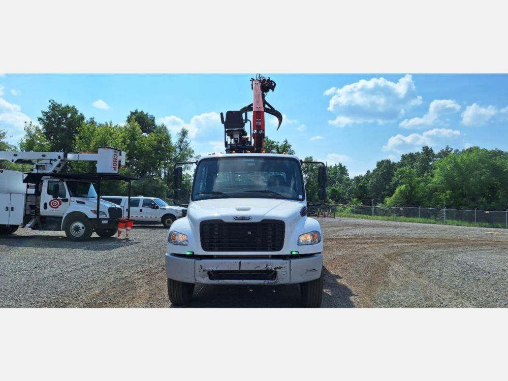 2022 Freightliner M2 Diesel 4x2 Fassi F-115 Grapple Truck