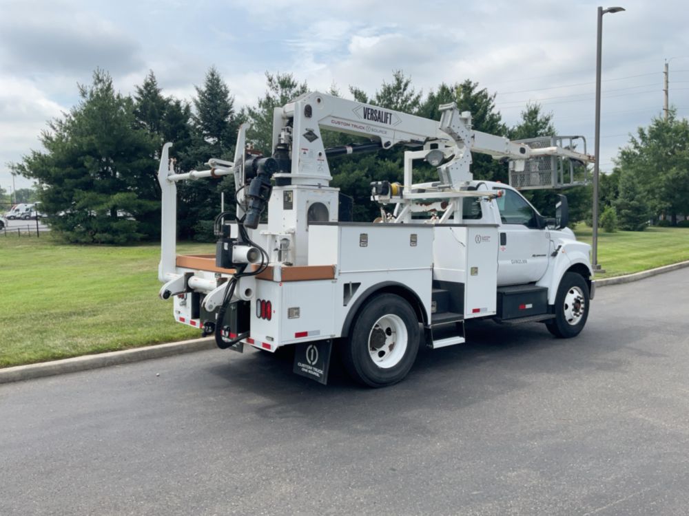 2019 Ford F750 4x2 Versalift VTP-40-NE Cable Placer
